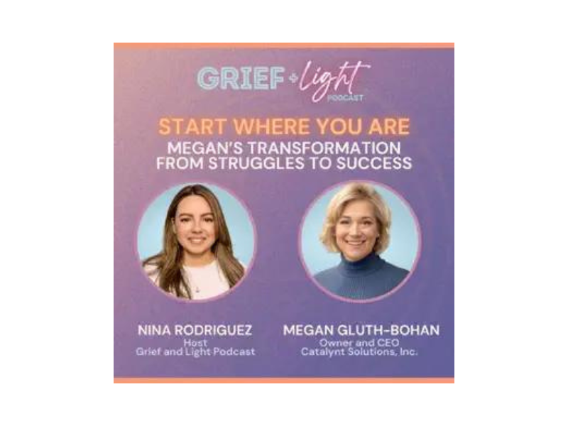 Start Where You Are: Megan Gluth-Bohan’s transformation from struggle to success